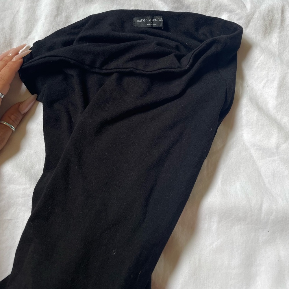 Naked wardrobe medium midi tube dress or maxi tube skirt